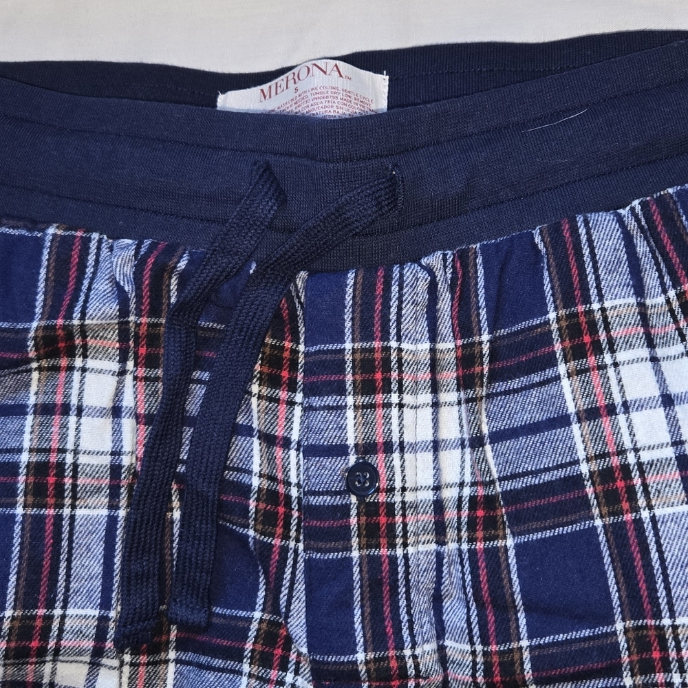 Men's Small Merona Flannel Sleep Pants